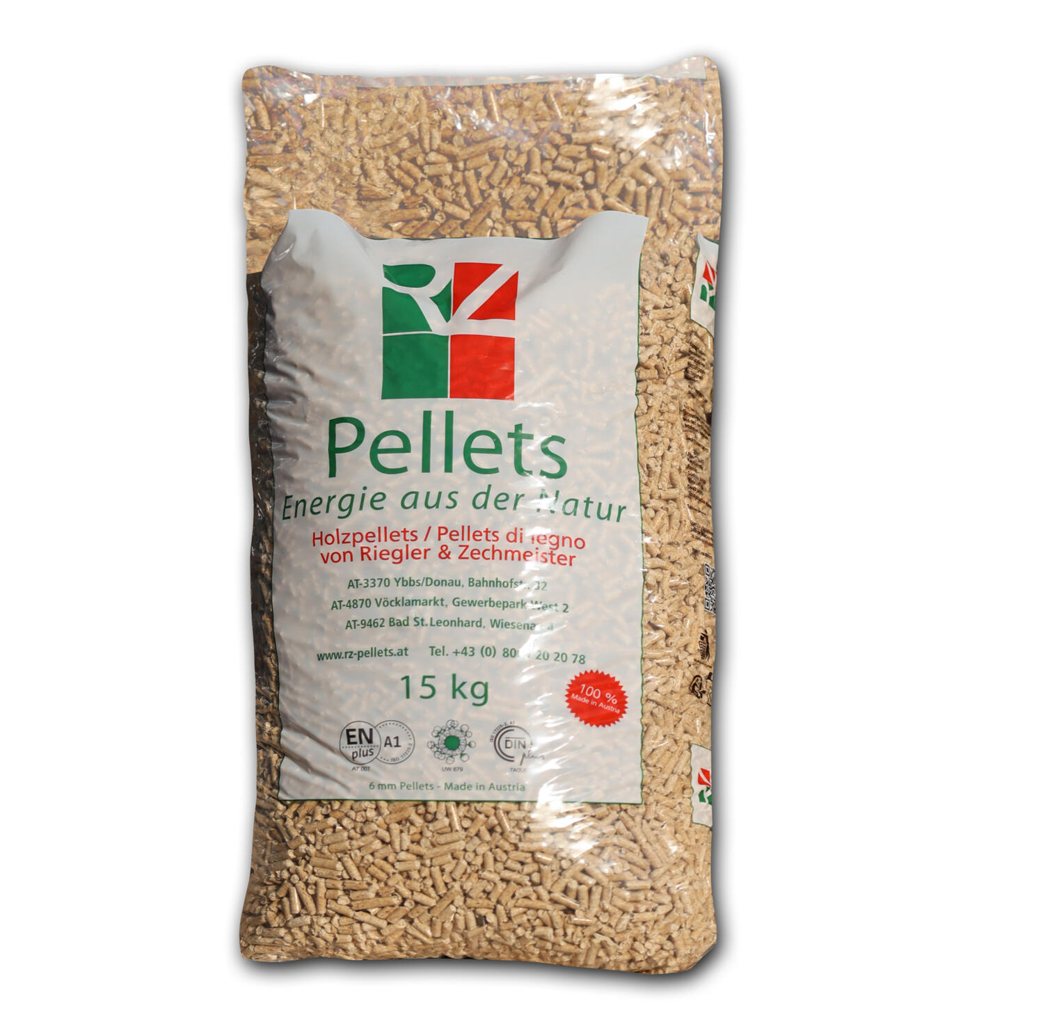 Pellets von Penn Naturbrennstoffe Hofkirchen Penn Naturbrennstoffe Hofkirchen - Pellets - Sackware und Palettenware